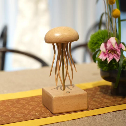 Artisan Wooden Jellyfish Automaton V1