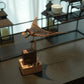 Artisan Wooden Manta Ray Automaton