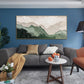 Sage Green Beige Minimalist Beach Painting Large 3D Textured Wall Art Ocean Wave Painting on Canvas Wabi-Sabi Wall Art Living Room Wall Art