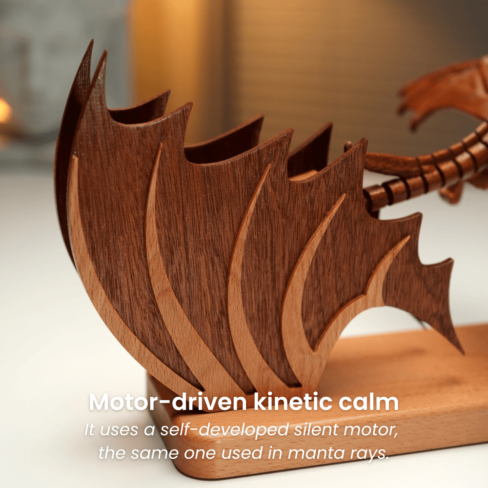 Wooden Gothic Dragon Automaton