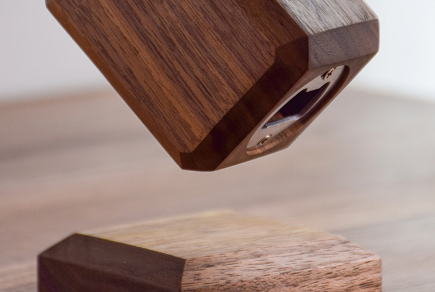 Handcrafted Wooden Thor’s Hammer Magnetic Bottle Opener & Desk Sculpture