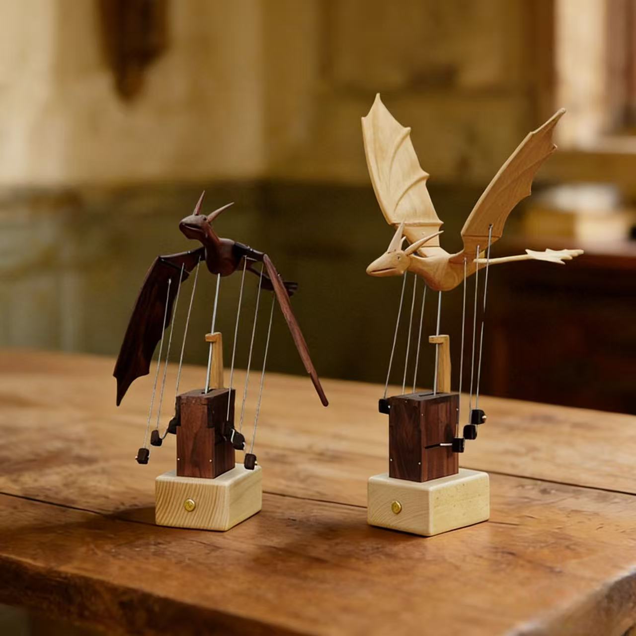 Handcrafted Wooden Dragon Automaton(Launched on Kickstarter)