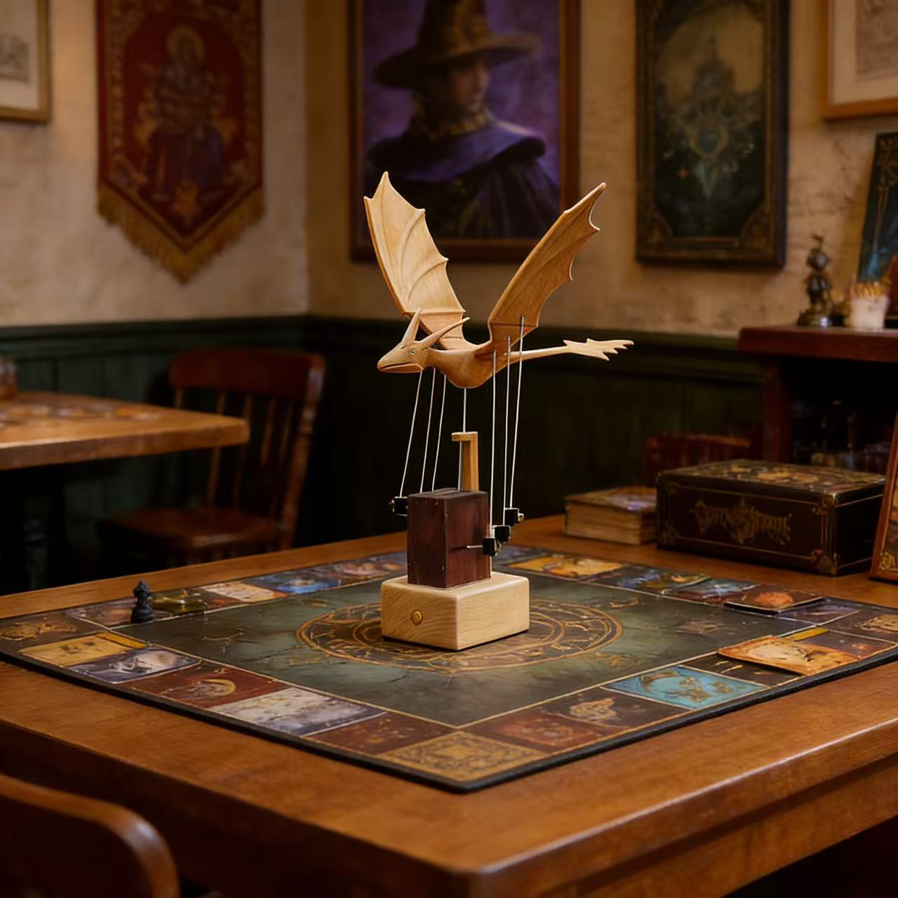 Handcrafted Wooden Dragon Automaton(Launched on Kickstarter)