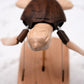 Handcrafted Wooden Sea Turtle Automaton | Kinetic Ocean Art & Moving Desk Decor