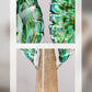 Light luxury high-end ornaments art leaf glass craft decorations