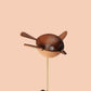 Handcrafted Wooden Bird Automaton with Adjustable Wing Motion