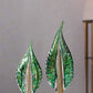 Light luxury high-end ornaments art leaf glass craft decorations