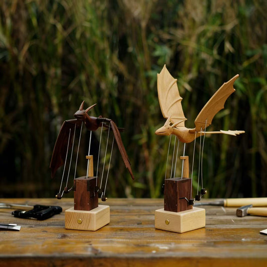 Handcrafted Wooden Dragon Automaton(Launched on Kickstarter)