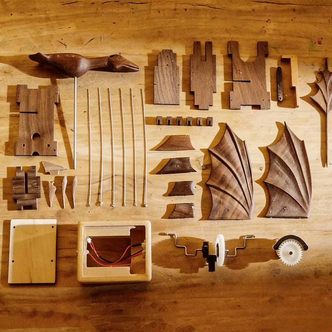 Handcrafted Wooden Dragon Automaton(Launched on Kickstarter)
