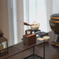 Artisan Wooden Whale Narwhale Automaton